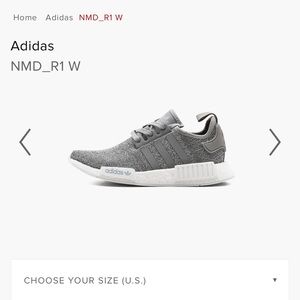 Adidas NMD knit grey size 7.5